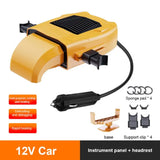 12V Car Heater Car Seat Cooling Fan Car Electrical Appliances Windshield Defogging Demister Defroster Portable Electric Dryer