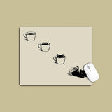 Mouse Mat Cat Mause Pad Cute Cartoon Gaming Pad Anti-slip Padding Office Accessories for Desk Simple Mousepad Small Table Pads