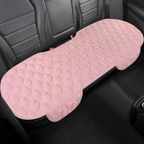 Winter short plush car single piece seat cushion thickened warm front single seat square cushion rear row long cushion