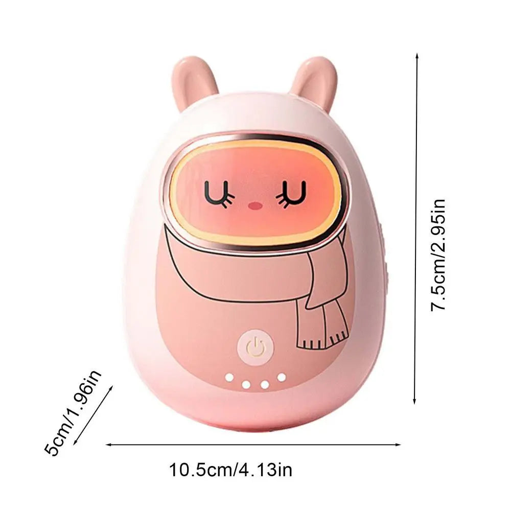 Winter Mini Hand Warmer USB Rechargeable Electric Reusable Hand Heater Easy to Use Pocket Hand Heater for Outdoor Sports warmer