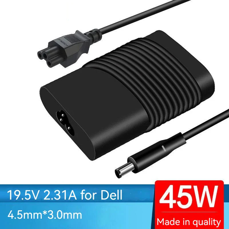 19.5V 2.31A 4.5mm*3.0mm Laptop Ac Adapter Charger For Dell Inspiron 17 5755 5758 5759 5765 5767 5770 7773 7778 7779 7786 P30E