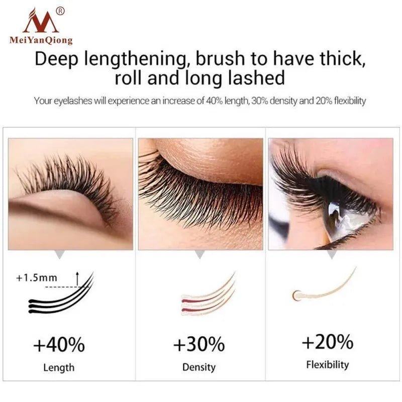 2pcs/lot Super Eyelash Growth Treatments Make Up Eyelash Care Lengthening Thick Eye Care Serum Eye Curling Herbal Extract