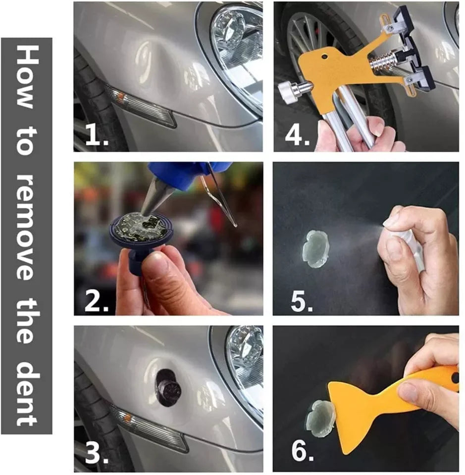 New Car Dent Repair Tools Paintless Dent Repair Kit Auto Paintless Body Dent Removal Remover Kits Dent Puller for Cars