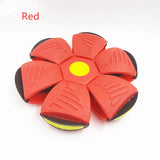 Outdoor Toy Fly Ball LED Beach Garden Game Throw Disc Ball Toy Kid Fancy Soft Novelty Toy multiple colour Flat Throw Disc Ball