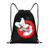 Ghost Buster Logo Drawstring Bags Women Men Portable Sports Gym Sackpack Supernatural Comedy Film Training Backpacks