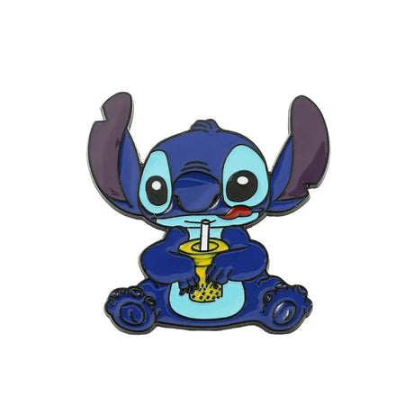 Stitch Lapel Pins for Backpack Accessories Cartoon Lilo & Stitch Enamel Brooch Jacket Badge for Kids Cute Jewelry Gifts