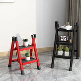 Fashion High Stools Kitchen Multi-layer Structure Ladder Chair Stable Load-bearing Step Stool Convenient Expansion Ladder Stool