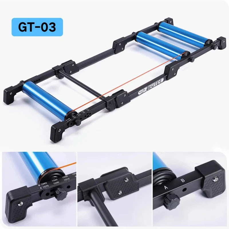 Roller Cycling Platform Bicycle Training Platform Road Bike Indoor Fitness Equipment Two In One Cycling Platform