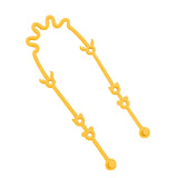 4/3/2PC Baby Pacifier Clip Silicone Teething Chain Baby Toy Adjustable Infant Nipple Holder Dummy Clip Stroller Baby Accessories