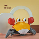 Children's Induction Escape Crab Crab Crawl Electronic Pet Toys Baby Music Early Education Mobile Toys Free Delivery