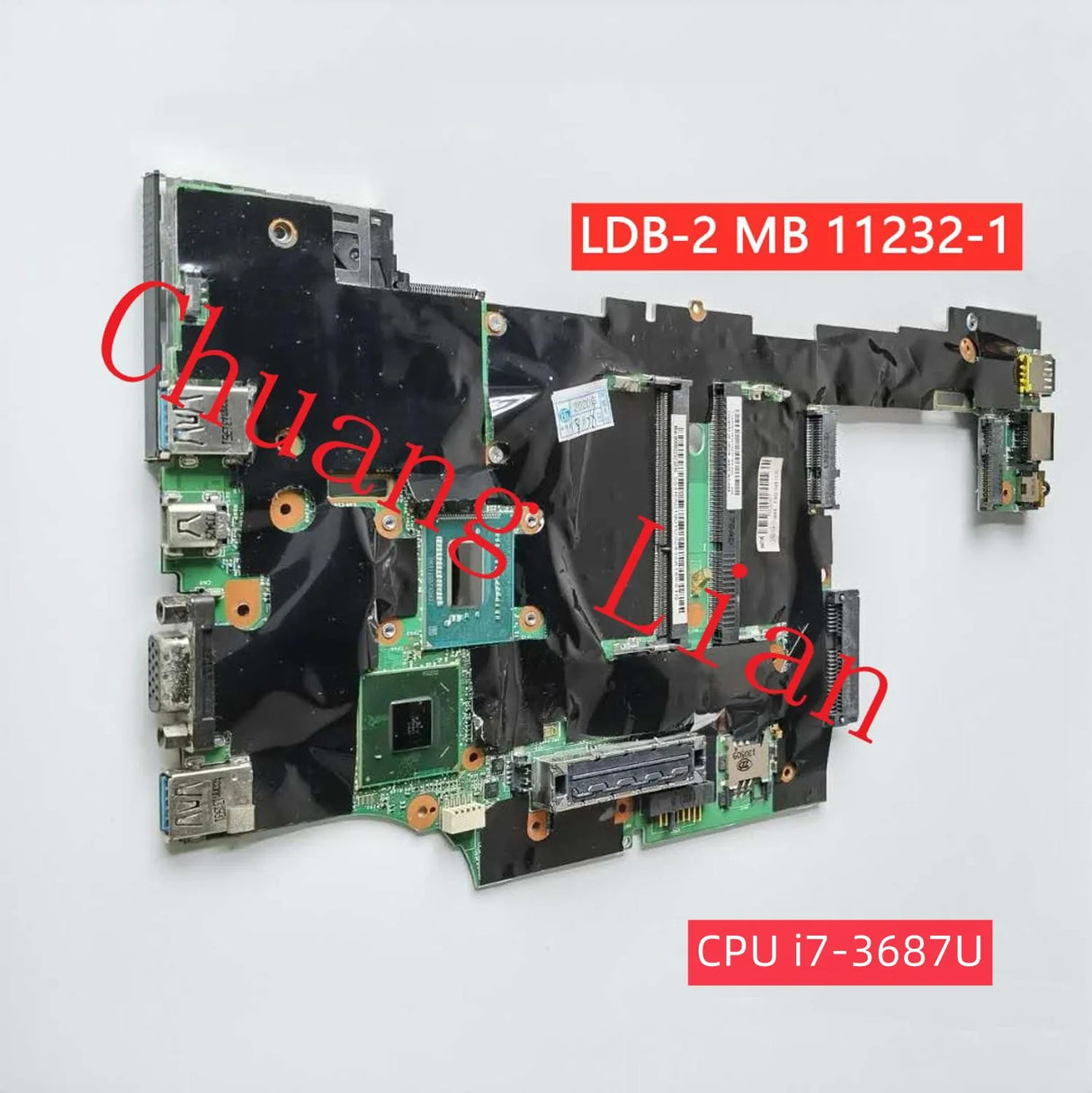 LDB-2 MB 11232-1 For Lenovo ThinkPad X230 X230i laptop motherboard with CPU i7-3612QE i7 3615QE I7 3687U I7 3520M Fully Tested