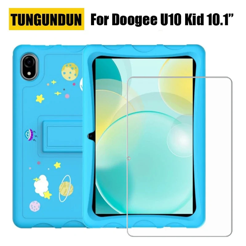 Tempered Glass For Doogee U10 Kid Tablet 10.1inch Protective Glass Cover For Cristal Doogee U10 Kid Tablet Screen Protector Film