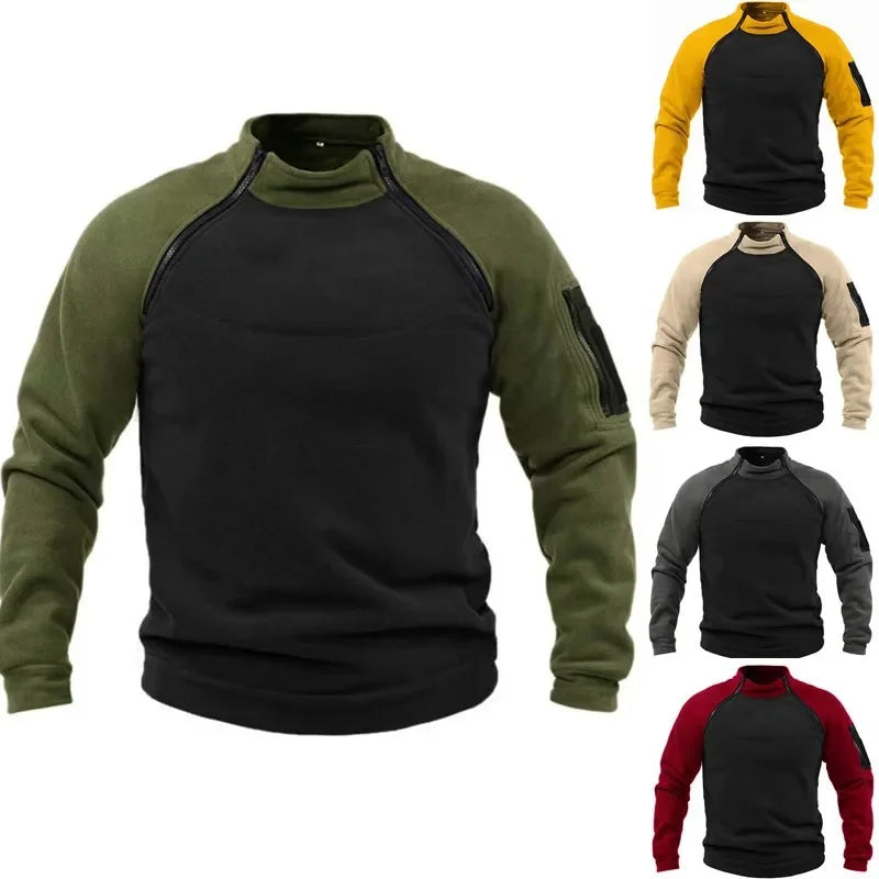 Winter Thermal Underwear Work Wear Tactical Shirt US Army Military Uniform Men Tactical Combat Sweatshirts Hunting Men Clothing