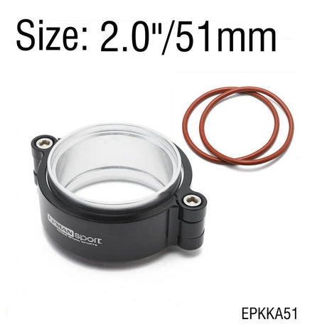 EPMAN HD Clamp System Assembly Exhaust V-band Clamp Anodized For 2.0",2.5",2.75",3.0" OD Turbo / Intercooler Pipe EPKKA