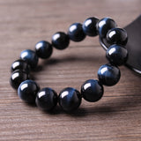 5A Royal Blue Tiger Eye Tiger Eye Beads Bracelets Men High Quality 6/8/10/12mm Natural Stone Bracelets for Women Fashion Jewelry