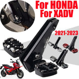 For HONDA X-ADV XADV 750 XADV750 2021 2022 2023 Accessories Folding Rear Foot Pegs Passenger Foot Rest Pedal Footrest Footpegs