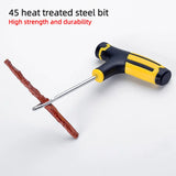 Car Repair Tool Kit Emergency Tubeless Tire Storage Bag Garage Studding Tool Set Stirring Glue Repair Tool Kit Car Accessories