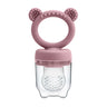 Baby Pacifier Fruit Feeder With Cover Silicone Newborn Nipple Fresh Fruit Food Vegetable Feeding Soother Baby Teether Toys