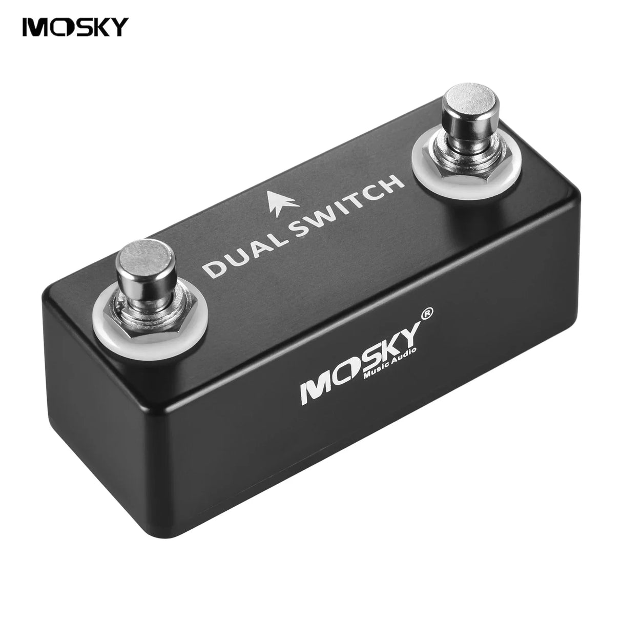 MOSKY DUAL SWITCH Guitar Effect Pedal Dual Footswitch Foot Switch PURE BUFFER Guitar Pedals Full Metal Shell Guitar Accessories