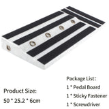 Guitar Pedal Board Rockhouse Guitar Effects Pedal Board Sturdy PE Plastic Guitar Pedalboard Case Guitar Pedal Guitar Accessories