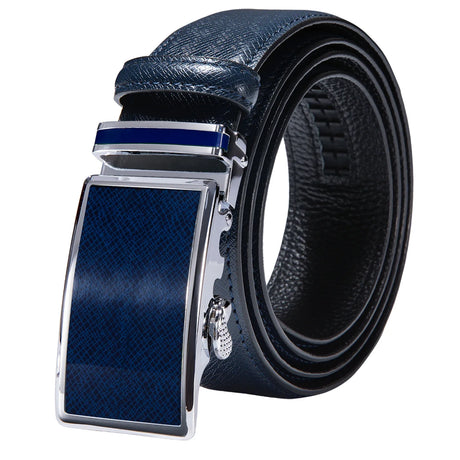 High Quality Mens Belts Black Brown Blue White Green Leather Straps Casual Gold Automatic Buckles Waistband Belt for Men Wedding