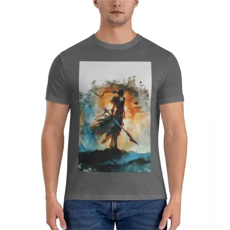 Hellblade Senua's Sacrifice Essential T-Shirt Men's t-shirt plain white t shirts men man clothes cotton top tees mens t-shirt