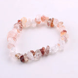 Stretch Natural 5-8mm Chips Bead Bracelet Healing Crystal Energy Fashion Jewelry for Women Men Girl Birthday Gift