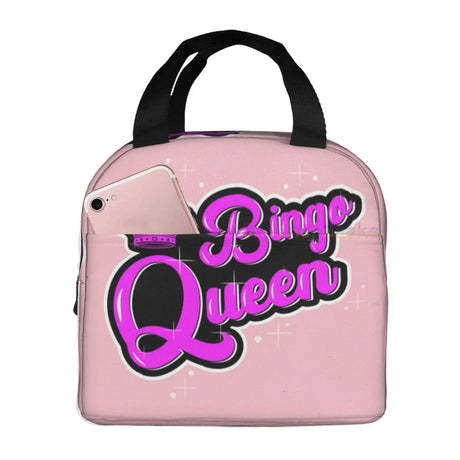 Bingo I Need One More Numbe Lunch Bag Cooler Bag Women Tote Bag Insulated Lunch Box Soft Liner Lunch Container for Picnic Travel