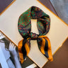 New 70cm Silk Feeling Square Scarf Women Luxury Brand Neck Tie Female Hair Shawl Wraps Headkerchief Hijab Bandana Echarpe 2022