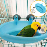 Pet Bird Bath Cage with Mirror, Parrot Bathtub, Shower Box, Small Toys, Pet Accessories