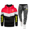 Men's Hoodie Pants Sports Suit OPEL Logo Print Casual Fleece High Quality Unisex Sportswear Jogging Suit Men's 2PCS Set