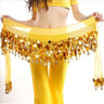 Belly Dance Belt Costumes Sequins Tassel Belly Dance Hip Scarf For Women Belly Dancing Belts Colors Belt