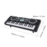 37-key Children's Electronic Piano Keyboard Portable Educational Toy Musical Instrument Organ Children's Christmas Birthday Gift