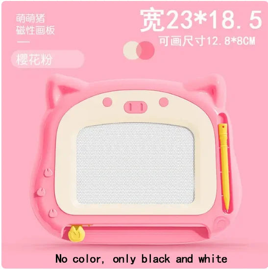 Montessori Toys Baby Magnetic Blackboard Learning Paint Magnetic Writing Tablet Children's Children's Drawing Board for Kids 2 3