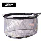 2023 Folding Fish Guard Net Multifunction Metal EVA Bucket Fishing Box Thicken Live Fish Case Outdoor Fishing Tackle Gear XA132