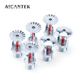 5PCS/10PCS Bronze 68 Degrees Pendent Fire Sprinkler Head 1/2" DN15 Extinguishing System Protection For School Gym Public