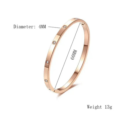 Cuff Bracelets Fashion Jewellery Accessories Bangles  Charm Stainless Steel Bracelet For Women