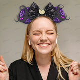 10Pcs/Lot New Colors Mouse Ears Headband Women Festival Party Cosplay Hairband Girls Gift Kids DIY Hair Accessories Wholesale