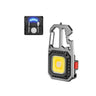 Mini LED Flashlight Portable Work Light Pocket Keychains Flashlight USB Rechargeable For Outdoor Camping Small Lights