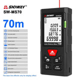 Sndway Laser Distance Meter SW MT4 MS50 MS70 MS100 Digital Rangefinder 40M 50M 70M 100M Range Finder Measuring Tool