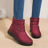 2023 New Thick Plush Winter Keep Warm Boots for Women Non-slip Waterproof Snow Boots Woman Flat Heels Warm Cotton Padded Shoes