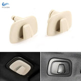 For Volvo XC40 XC60 XC90 V90 S90 2015-2020 2pcs Car Auto Rear Row Roof Hook Hanger Hooks ABS Plastic Interior Accessories