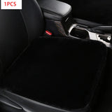 Car Seat Covers Wool Fur Capes for Cars Seat Protection Plush Material Warm Winter Suit Most Cushion Heated Interior Accessories