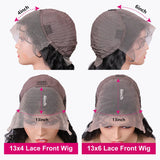 HD Transparent 13x4 13x6 Body Wave Lace Front Human Hair Wigs Glueless Preplucked Wigs Human Hair Ready To Wear 4x4 Closure Wig