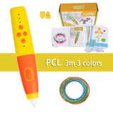 Creative 3D Pen Set for Kids - Perfect Birthday & Christmas Gift with 200M PCL Filament