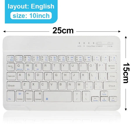 Wireless Bluetooth Keyboard 10inch Backlit Keyboard Backlight  Touchpad Keyboard Mouse For PC IOS Android Windows TV Box iPad