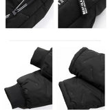 Winter Lamb down sports pants Thicken Sweatpants Men Fashion Joggers Windproof Casual Pants Men Plus Fleece Oversize Trousers