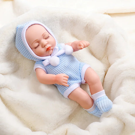 30cm Reborn Baby Dolls Realistic Dolls Toys Girl Real Lifelike Baby Dolls Reborn Full Body Silicone Baby Doll Christmas Gifts