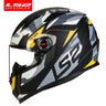 LS2 FF358 Full Face motorcycle helmet high quality ls2 Brazil flag capacete casque moto helm ECE approved no pump