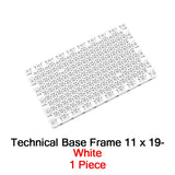 Technical Beam 3x5 with Ball Castor Joint 39370 Frame Liftarm 52629 Ball 19mm MOC Building Blocks EV3 SPIKE Robot Bricks Parts